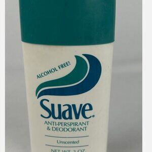 Vintage 1987 Suave Unscented Anti-Perspirant Deodorant 2 Oz Unused